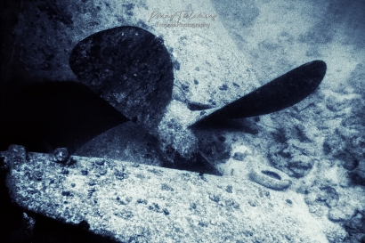 SS Thistlegorm - Scheepsschroef